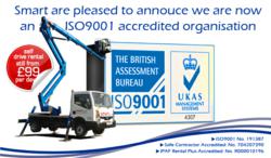 cherry picker, powered access, MEWP, quality accreditation